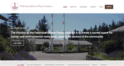 Desktop Screenshot of padmapeace.org